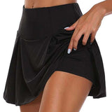 Jupe Short Danse 2en1 décontractés - Couleurs Lagon