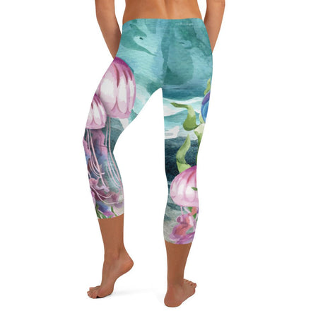 Legging Court Taille Basse Couleurs Lagon MARINE 1 - Couleurs Lagon