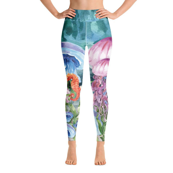 Legging de Yoga Couleurs Lagon MARINE 1 - Couleurs Lagon