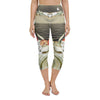 Legging de Yoga Court Taille Haute Couleurs Lagon MARINE 2 - Couleurs Lagon