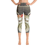 Legging de Yoga Court Taille Haute Couleurs Lagon MARINE 2.3 - Couleurs Lagon