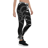 Legging de Yoga Long Taille Basse BLACK CF 68 - Couleurs Lagon