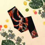 Legging de Yoga Long Taille Basse GORGONES ROUGE CF - Couleurs Lagon