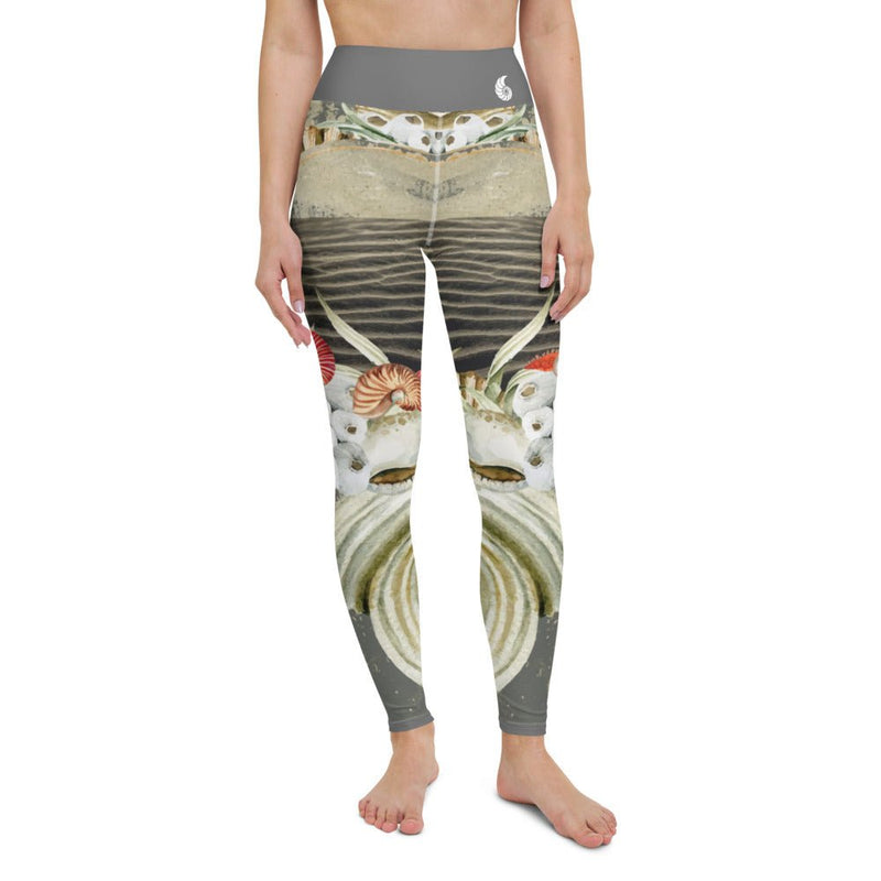 Legging de Yoga Long Taille Haute Couleurs Lagon MARINE 2.2 - Couleurs Lagon