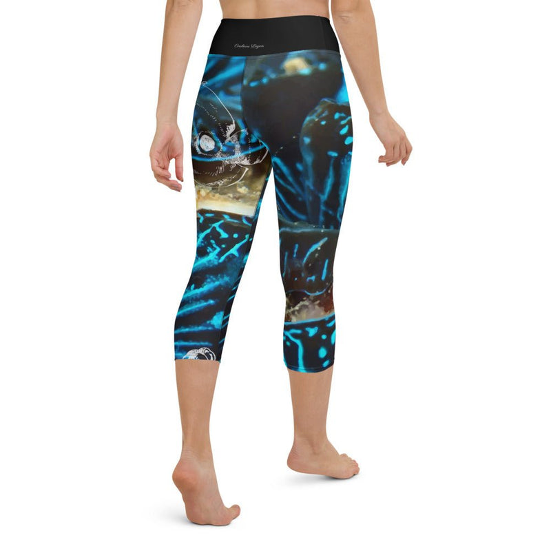 Legging de Yoga Taille Haute Couleurs Lagon BENITIER - Couleurs Lagon