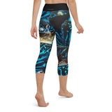 Legging de Yoga Taille Haute Couleurs Lagon BENITIER - Couleurs Lagon