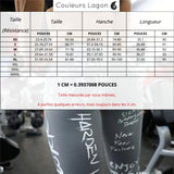 Leggings Crossfit Harden Ocean - Couleurs Lagon - tailles