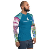 Lycra Rashguard Homme UV50+ BLEU CELESTE MEDUSES II - Couleurs Lagon