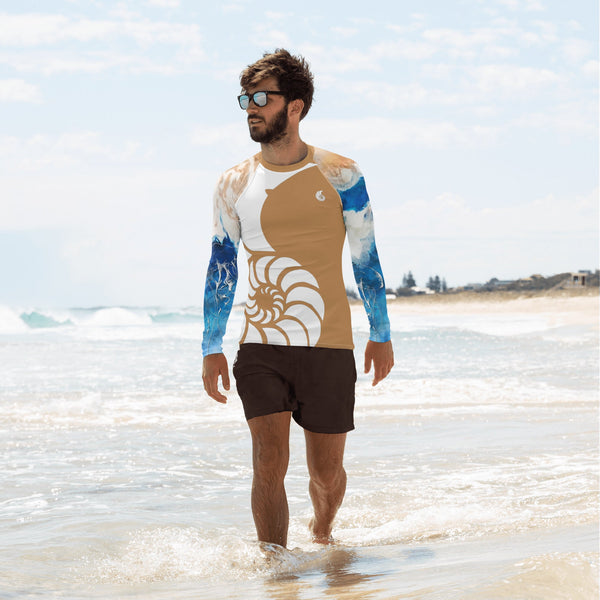 Lycra Rashguard Homme UV50+ CHERE TIEDYE - Couleurs Lagon