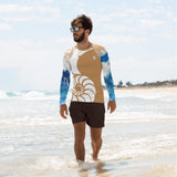 Lycra Rashguard Homme UV50+ CHERE TIEDYE - Couleurs Lagon