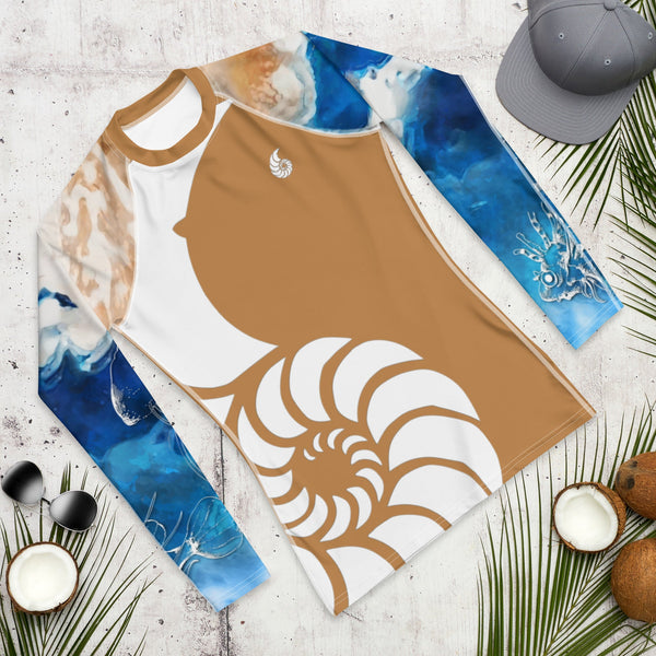 Lycra Rashguard Homme UV50+ CHERE TIEDYE - Couleurs Lagon