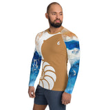 Lycra Rashguard Homme UV50+ CHERE TIEDYE - Couleurs Lagon