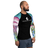 Lycra Rashguard Homme UV50+ NOIR MEDUSES II - Couleurs Lagon