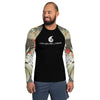 Lycra Rashguard Homme UV50+ NOIR SABLE ET COQUILLAGES II - Couleurs Lagon