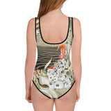 Maillot de Bain Pour Adolescente MARINE 2b - Couleurs Lagon