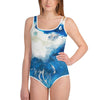 Maillot de Bain Pour Adolescente MARINE 3 - Couleurs Lagon