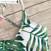 Monokini de natation tropical RIO - Couleurs Lagon