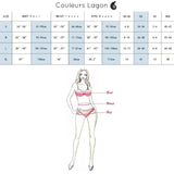 Monokini Feuille Verte Tropical BRAZILIA - Couleurs Lagon