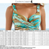 Monokini Grande Taille Turquoise BAHIA - Tailles