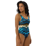 Monokini Push-Up Couleurs Lagon BENITIER BLEU 2 - Couleurs Lagon