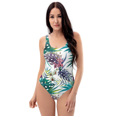 Monokini Push-Up Couleurs Lagon FLORAL 2 COLEOPTERE - Couleurs Lagon