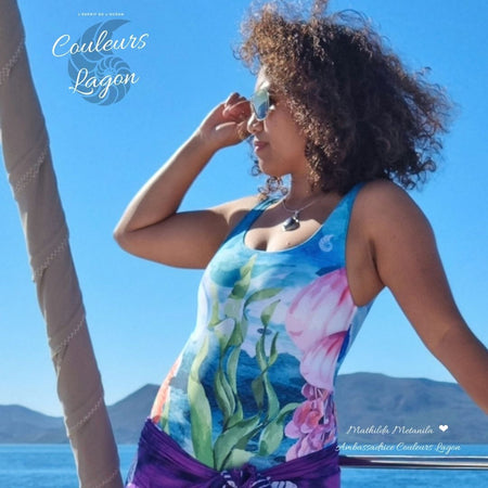 Monokini Push-UP Couleurs Lagon MARINE 1 - Couleurs Lagon