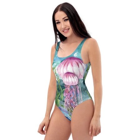 Monokini Push-UP Couleurs Lagon MARINE 1 MEDUSE - Couleurs Lagon