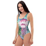 Monokini Push-UP Couleurs Lagon MARINE 1 MEDUSE - Couleurs Lagon