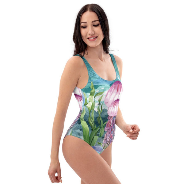 Monokini Push-UP Couleurs Lagon MARINE 1 MEDUSE - Couleurs Lagon