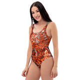 Monokini Push-Up Couleurs Lagon RED CORAL DRAGON FISH - Couleurs Lagon