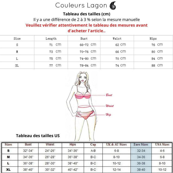 Monokini Push-Up Feuille Verte Bananier IPANEMA - Couleurs Lagon