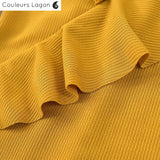 Monokini Push Up Jaune Falbala - Couleurs Lagon