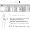 Monokini Push Up Jaune Falbala - Couleurs Lagon