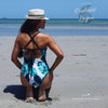 Monokini Rush Feuille Verte - Couleurs Lagon