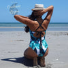 Monokini Rush Feuille Verte - Couleurs Lagon