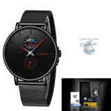 Montre Femme Quartz Luxe LIGE - Couleurs Lagon