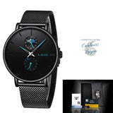 Montre Femme Quartz Luxe LIGE - Couleurs Lagon