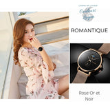 Montre Femme Quartz Luxe LIGE - Couleurs Lagon