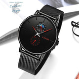 Montre Femme Quartz Luxe LIGE - Couleurs Lagon