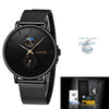 Montre Femme Quartz Luxe LIGE - Couleurs Lagon