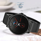 Montre Femme Quartz Luxe LIGE - Couleurs Lagon