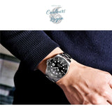 Montre Luxe Analogique Automatique à Quartz SUBMARINER INOX - Couleurs Lagon