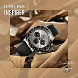 Montre Luxe Chronographe Analogique à Quartz DAYTONA - Couleurs Lagon