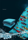 Naturehike Bandana Serviette Compacte Microfibre Quick Dry OCEAN - Couleurs Lagon