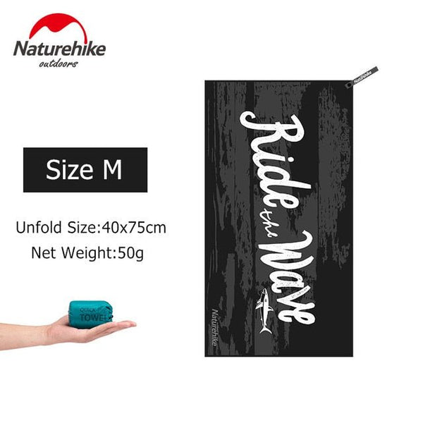 Naturehike Bandana Serviette Compacte Microfibre Quick Dry OCEAN - Couleurs Lagon