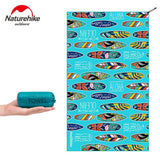 Naturehike Bandana Serviette Compacte Microfibre Quick Dry OCEAN - Couleurs Lagon