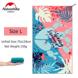 Naturehike Bandana Serviette Compacte Microfibre Quick Dry OCEAN - Couleurs Lagon