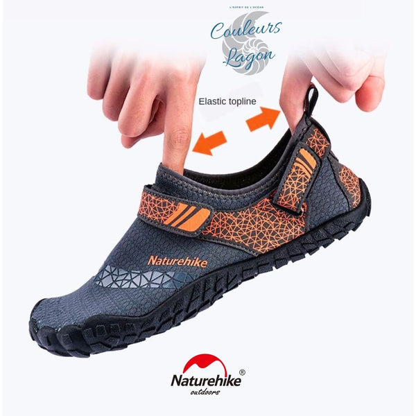 Chaussures sport eau Naturehike — légères et souples | Couleurs Lagon