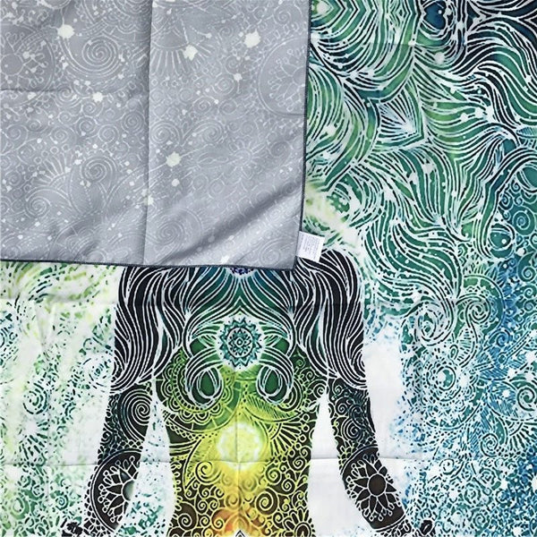 Paréo 7 Chakras - Couleurs Lagon