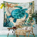 Paréo Drap de Bain COULEURS LAGON - Couleurs Lagon